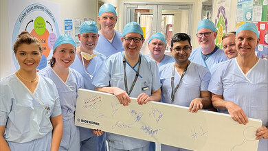 Foto des Teams am Princess Alexandra Hospital in Brisbane