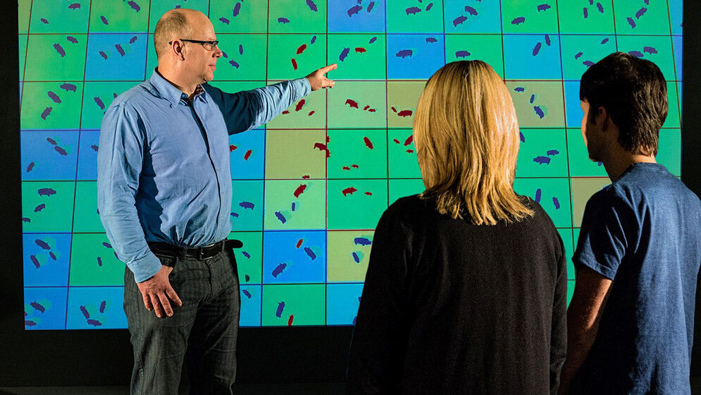 Hans-Hermann Thulke und sein Team