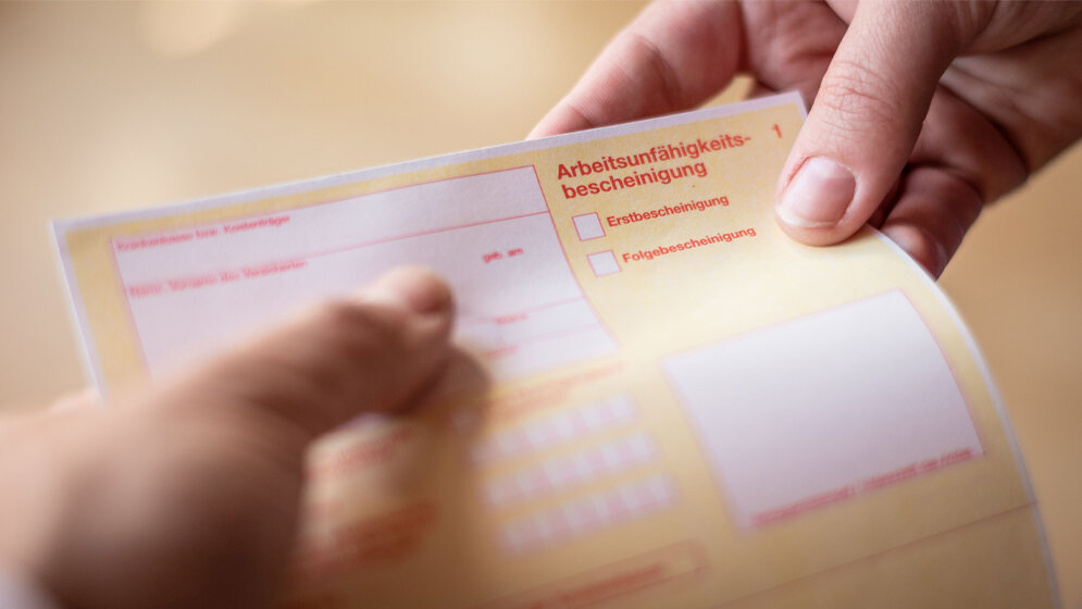 Telefonische Krankschreibung 