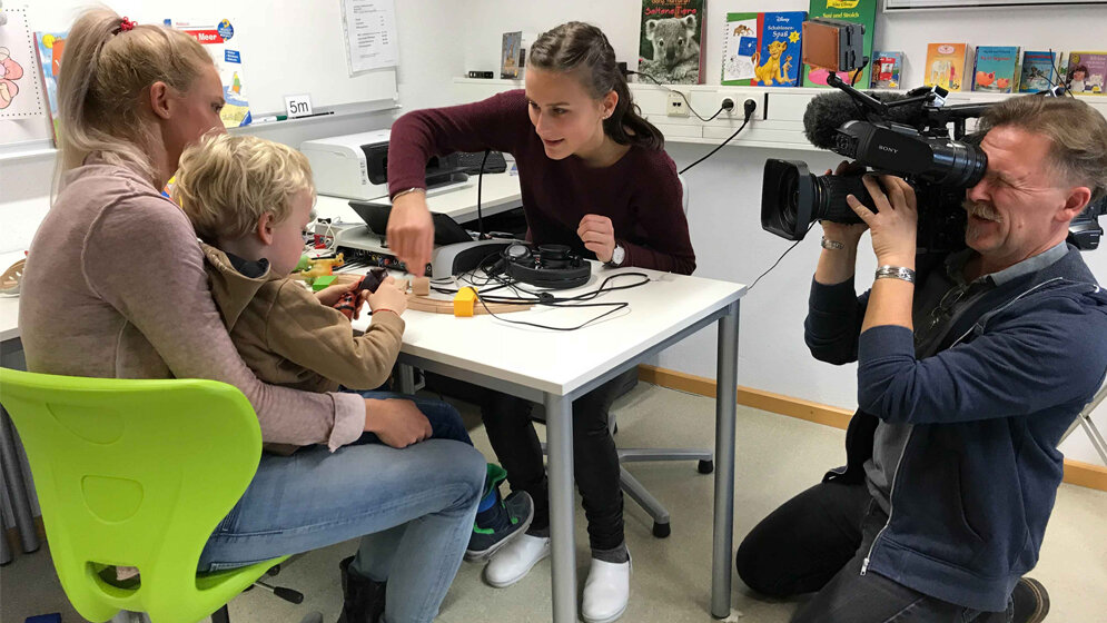 Dreh des Bayerischen Rundfunks