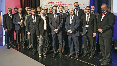 Foto der Preisträger und Ehrenmitglieder