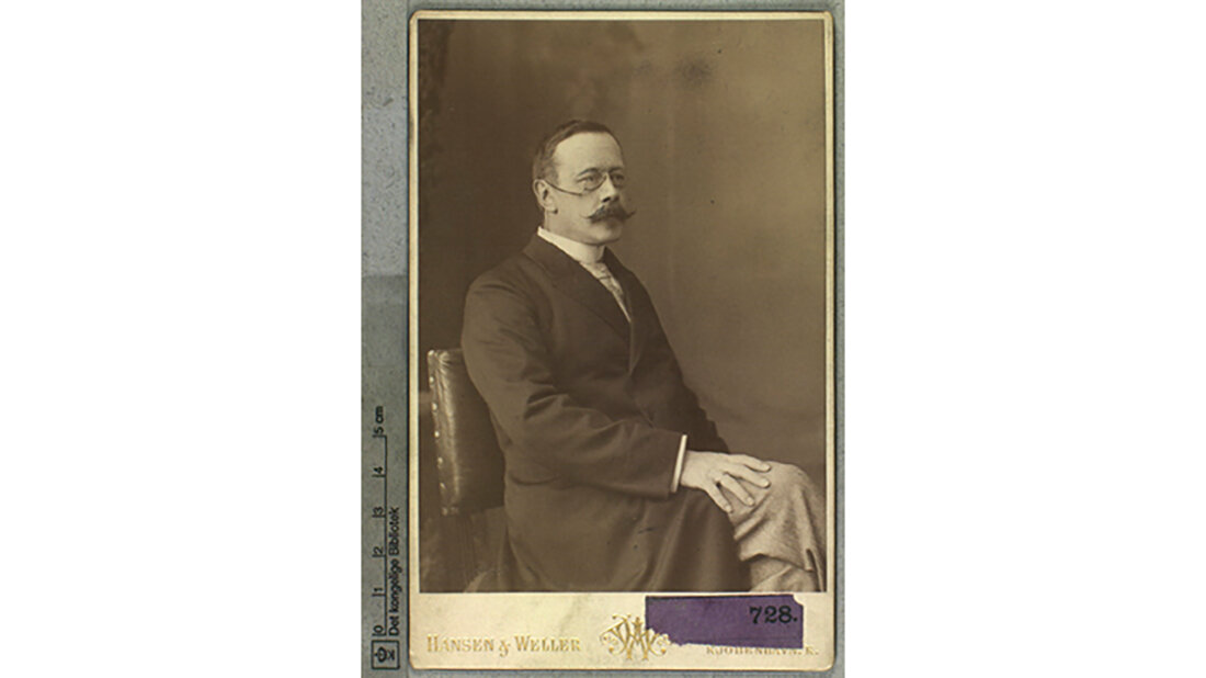 Porträtfoto von Hans Christian Gram