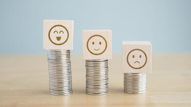 Symbolbild für negative Gehaltsentwicklung