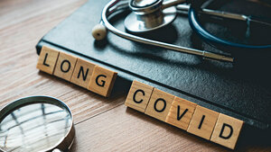 Titelbild zum Fachbeitrag im Rahmen des Schwerpunktthemas zum Long-/Post-COVID-Syndrom