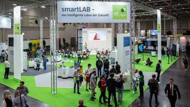 Bild vom smartLAB bei der Messe LABVOLUTION