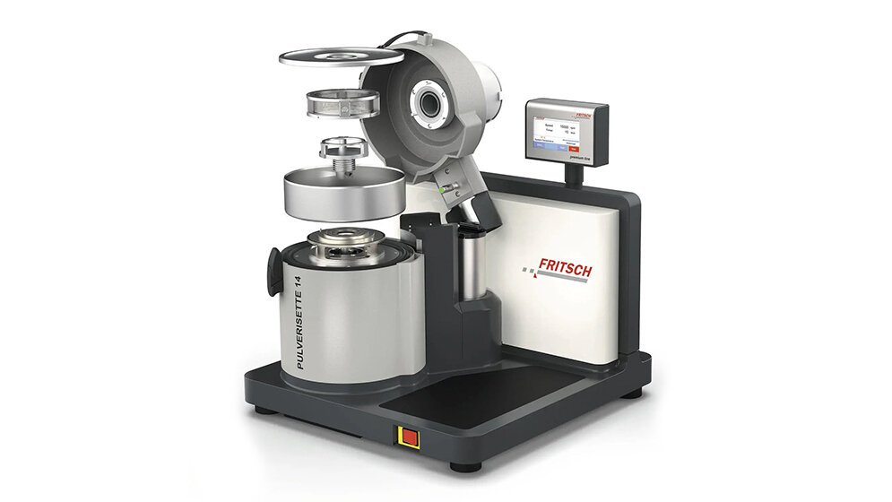 Zentrifugalmühle als auch Schneidmühle