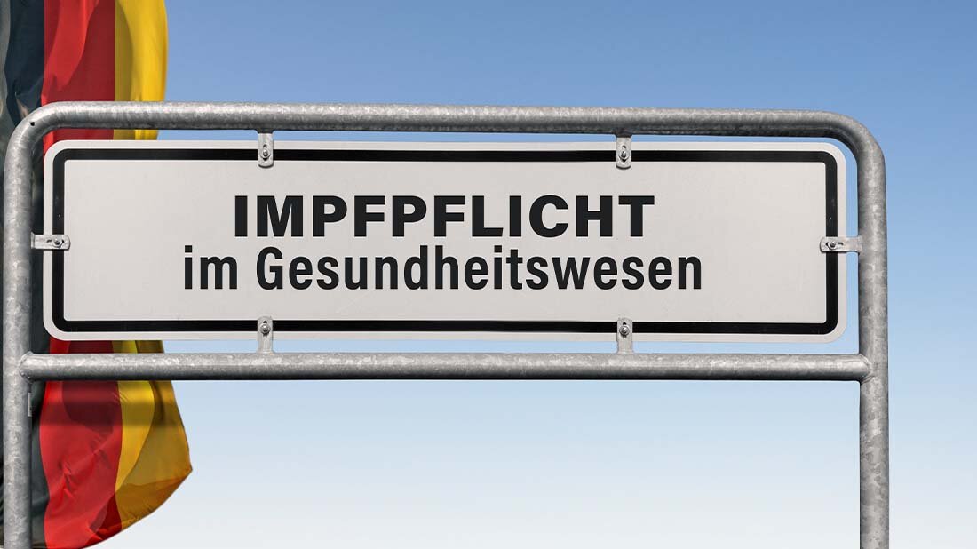 Sektorimpfpflicht.jpg Einrichtungsbezogene Impfpflicht wirkt wie berufliche Tätigkeitsvoraussetzung