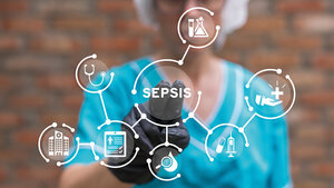 Grafik zur zentralen Rolle der Sepsis in der Medizin