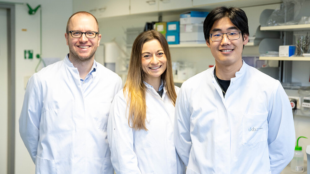 20240117_PM_Dirk_Baumjohann_03.jpg Prof. Dirk Baumjohann, Luisa Bach, Dr. Yinshui Chang