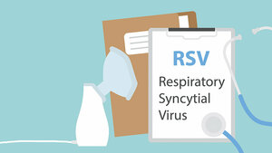 Titelbild zum Fachbeitrag über das Respiratory Syncytial Virus (RSV)