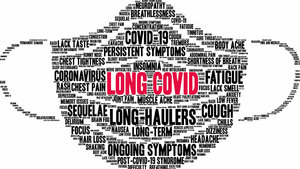 Title picture for the expert article on the effectiveness of vaccination on Long COVID 