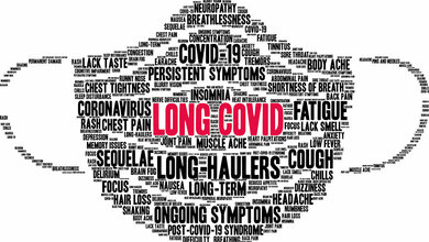 Title picture for the expert article on the effectiveness of vaccination on Long COVID 