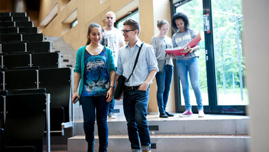 Studierende der Universität Ulm  