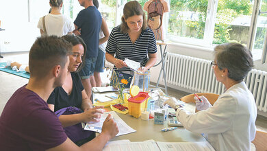 Werbung für den MTA-Beruf