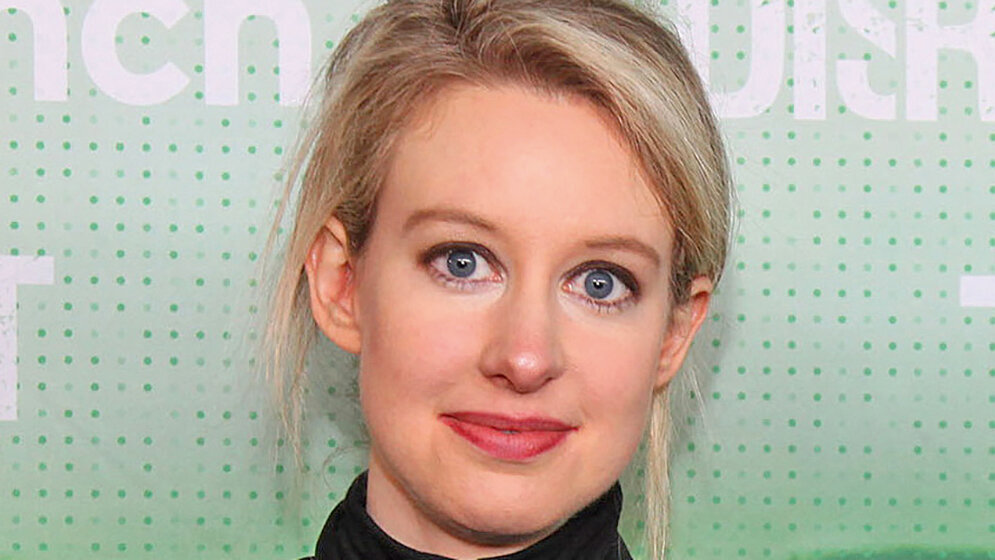 Historisches Elizabeth Holmes und die Geschichte von Theranos