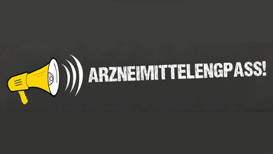 Lautsprecher und das Wort Arzneimttelengpass!