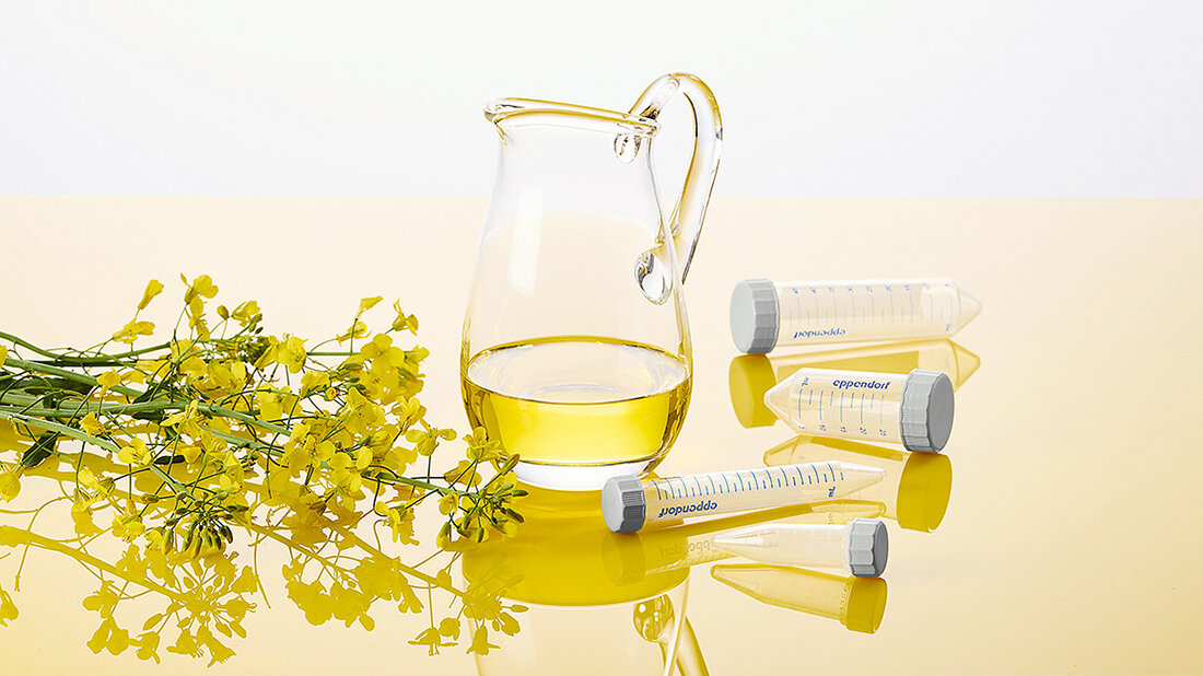 Titelbild der Meldung über die Kooperation von Eppendorf und Neste zur Entwicklung von Laborprodukten aus nachwachsenden Rohstoffen