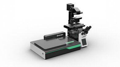 Foto eines Mikroskops