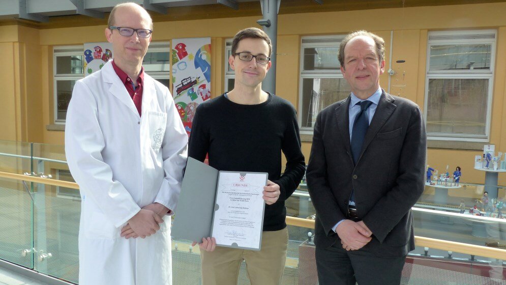 Prof. Dr. Christian Apitz, Dr. Johannes Krämer, Prof. Dr. Klaus-Michael Debatin 