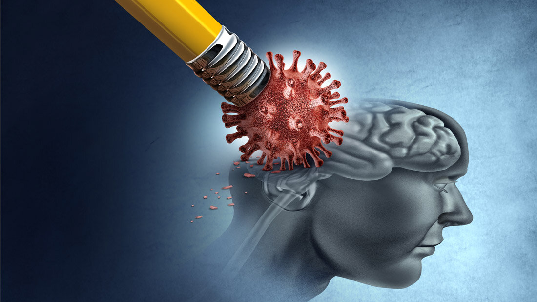 COVID-19 und Gehirn