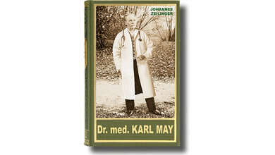Cover zur Buchbesprechung „Dr. med. Karl May – Medizinisches im Leben und Werk Karl Mays“