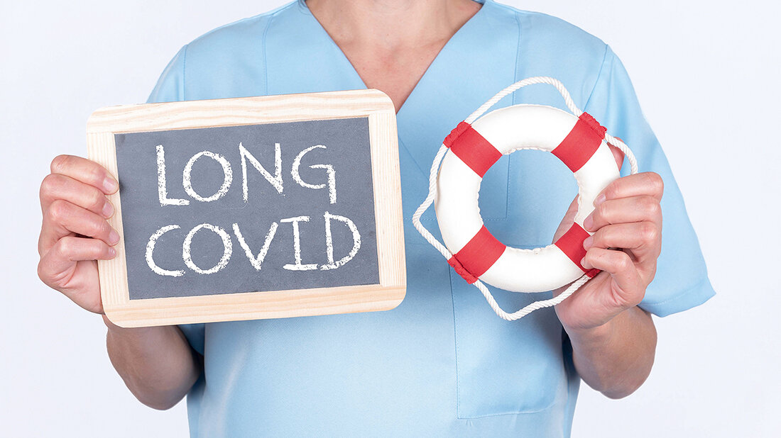 Titelbild zum Beitrag über die rechtlichen Aspekte eine Long-COVID-Erkrankung