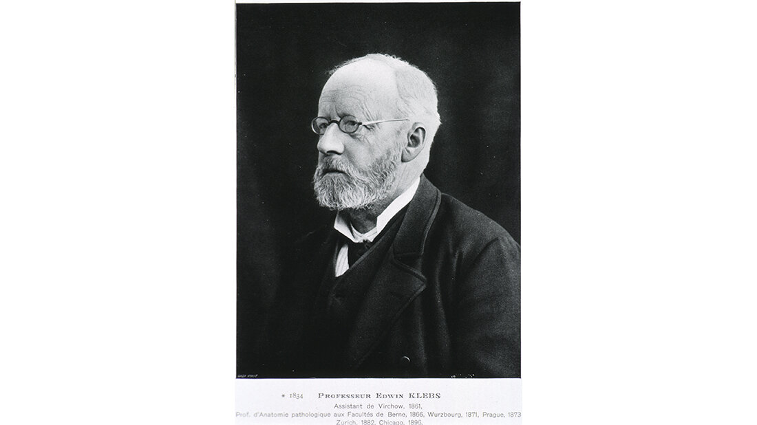 Mitbegründer und Wegbereiter der modernen Infektionspathologie Foto von Edwin Klebs