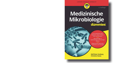 Titelbild zur Buchbesprechung zu: Medizinische Mikrobiologie für dummies. Von: Ralf-Peter Vonberg und Christina Haese