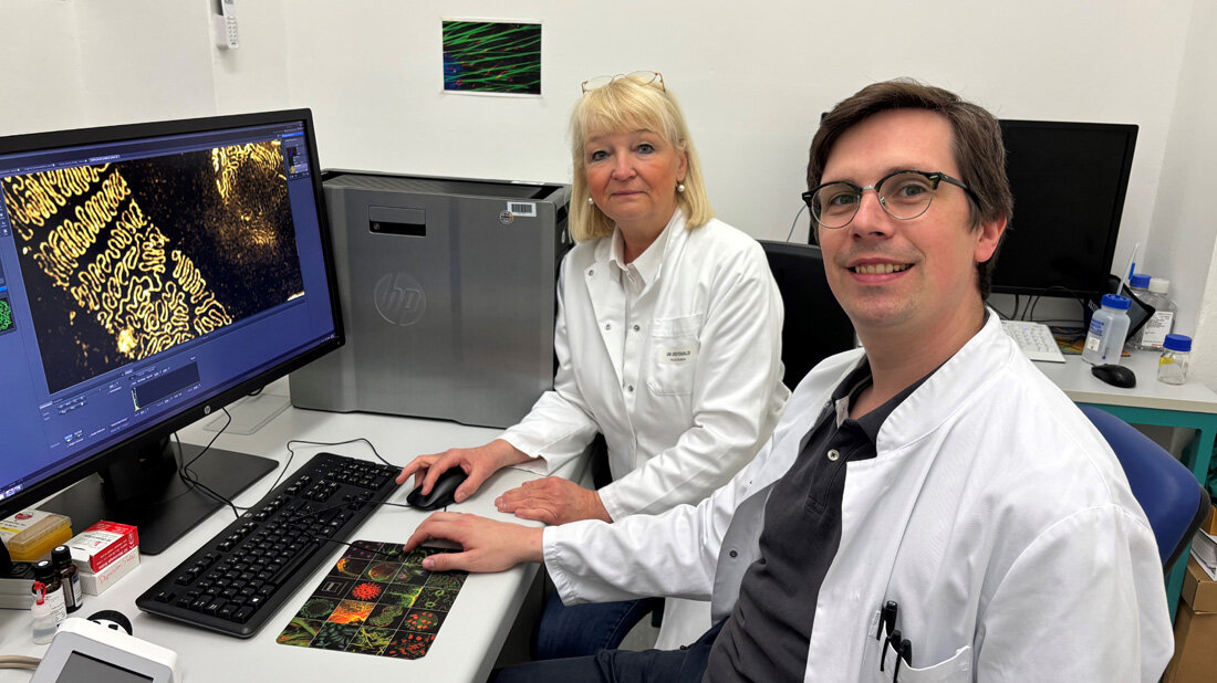 Foto von Prof. Nicole Endlich und Dr. Florian Siegerist 