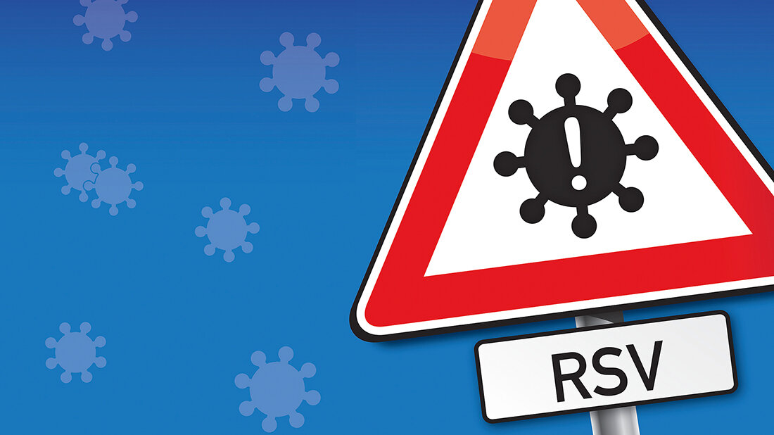 Title picture of the expert article about the respiratory syncytial virus (RSV)