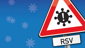 Title picture of the expert article about the respiratory syncytial virus (RSV)