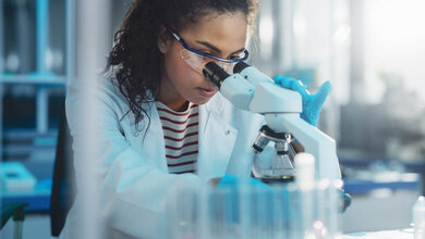 Ausbildung im Labor