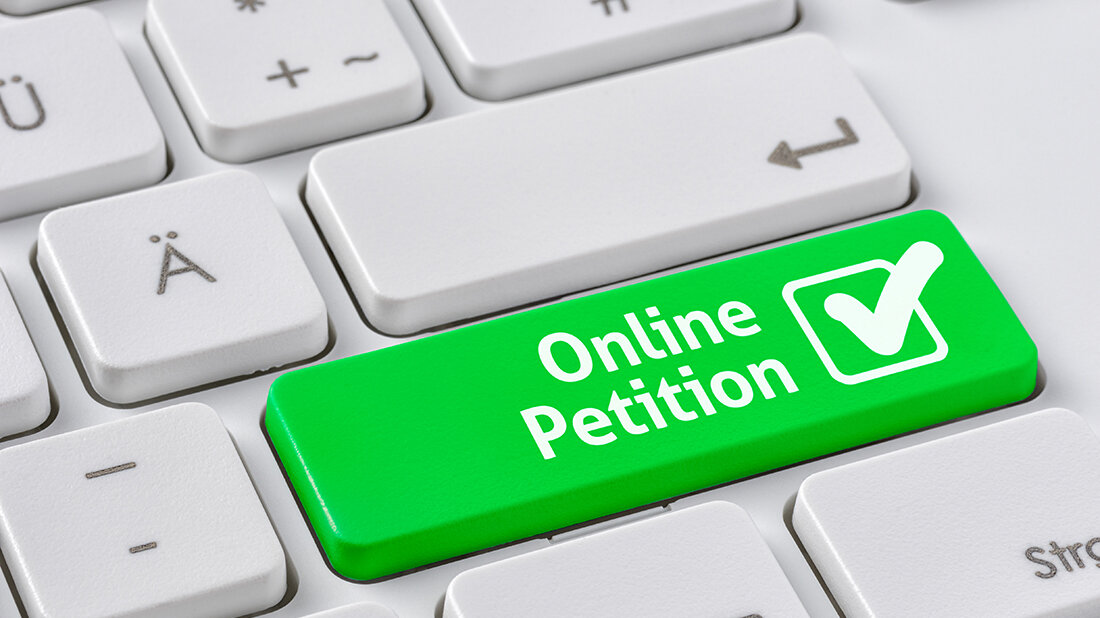Titelbild des Aufrufs zur Teilnahme an einer Online-Petition zur Krankenhausreform  