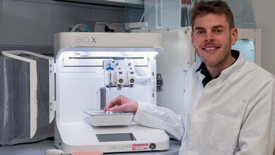 Biodrucker_online-1.jpg 3D-biogedrucktes Organ soll die Funktionen der natürlichen Bauchspeicheldrüse übernehmen.