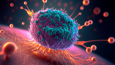 Pankreaskrebs_Immunzellen.jpg Rolle der Tc17-Immunzellen bei Bauchspeldrüsenkrebs