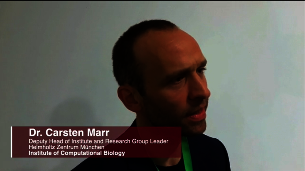 Dr. Carsten Marr im Interview Dr. Carsten Marr