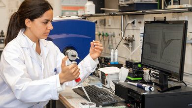 Doktorandin Pamina Kazman