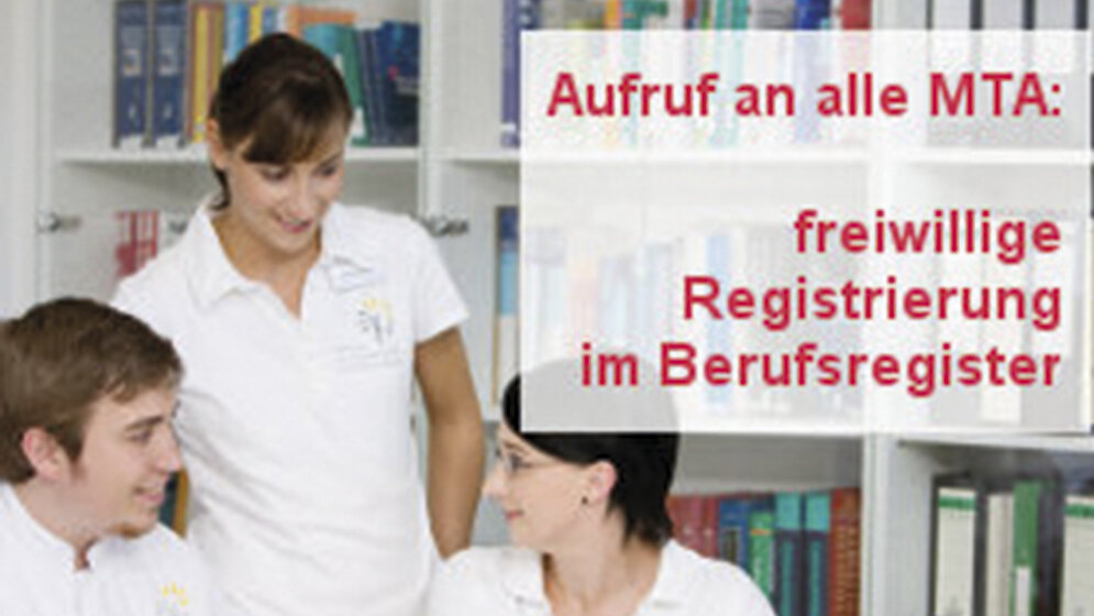 Berufspolitik Berufsregister