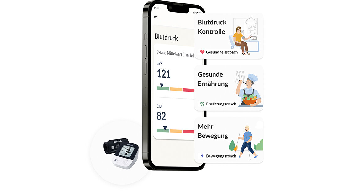 Vermarktung der Vantis Herz App Produktabbildung Vantis Herz App