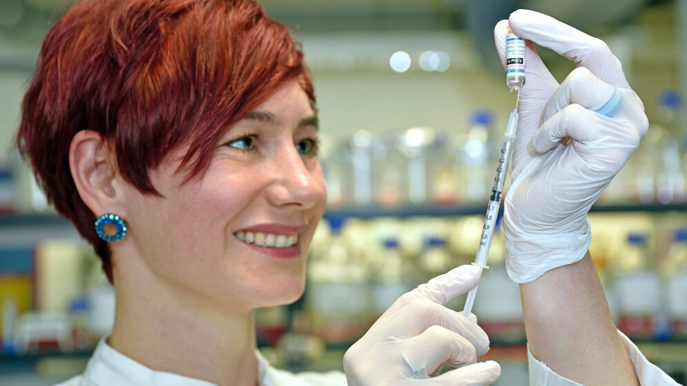 Die Pharmakologin Dr. Andrea Kliewer