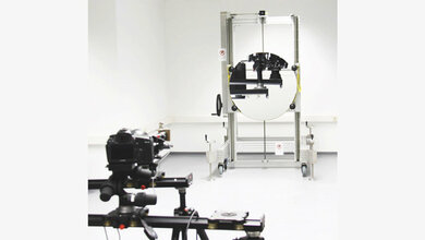 Schlierenspiegel zur Visualisierung und Messung von Raumluftströmungen