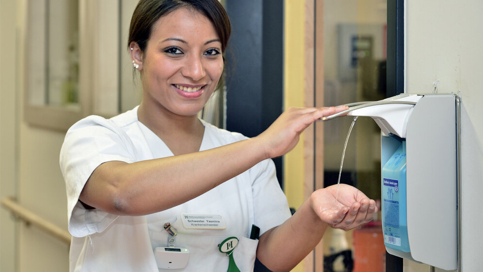 bessere Händehygiene 