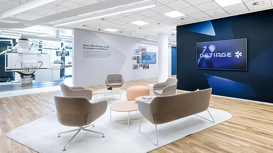Ein Jahr Getinge Experience Center Titelbild für die Meldung zum einjährigen Bestehen des Getinge Experience Center
