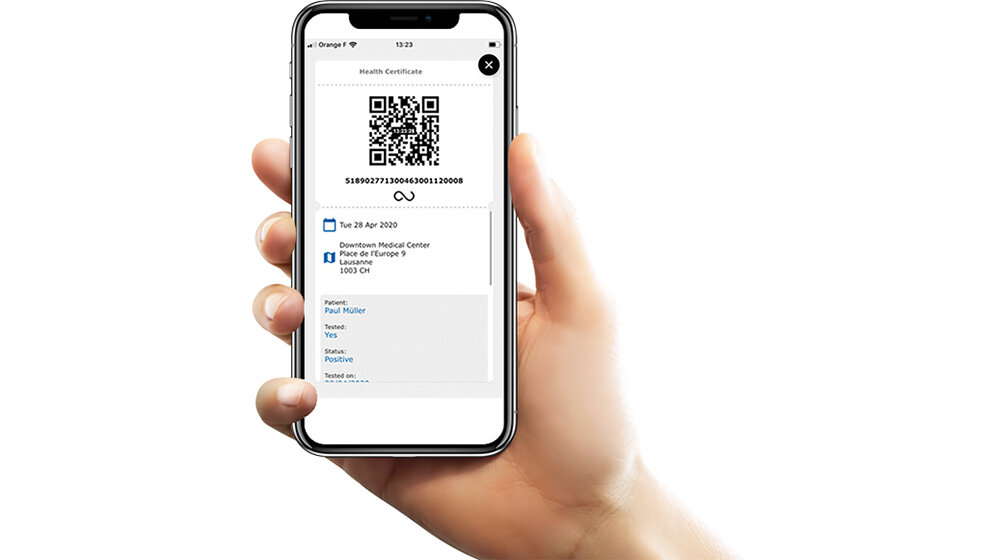 Sichere Gesundheitszertifikate