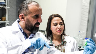 Ali Trabolsi und Farah Benyettou.