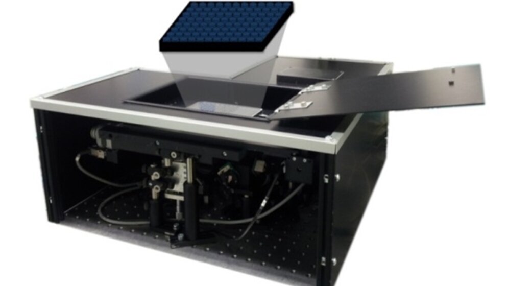 Funktionsmuster für das Hochdurchsatz-Screening.