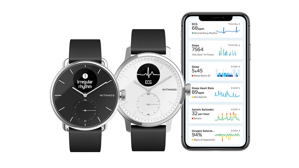 Aus der Industrie Produktneuheit: Withings ScanWatch