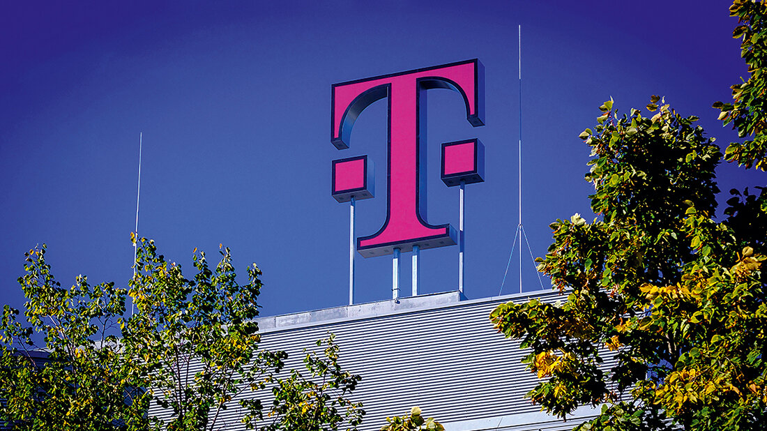 Hackern die Tür zuknallen? Telekom-Logo