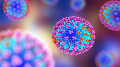 Influenza: Forschende aus Münster haben nun einen vielversprechenden Angriffspunkt für neue Medikamente entdeckt. 