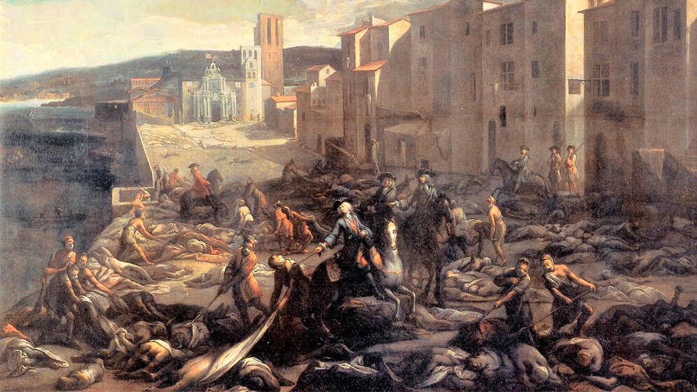 Pest in Marseille 1720